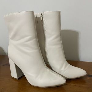 White Booties